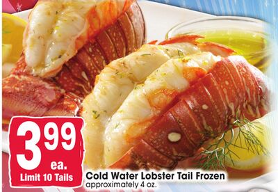 Cold Water Lobster Tail Frozen
