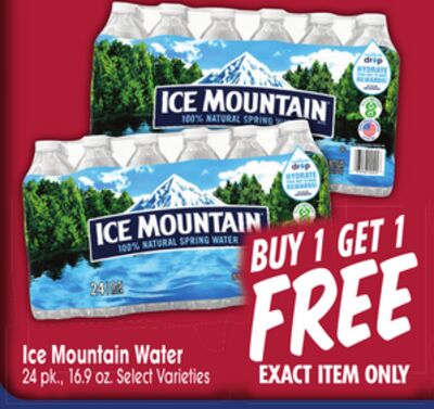 Ice Mountain Water