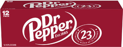 Coca-Cola, Dr Pepper, or Pepsi