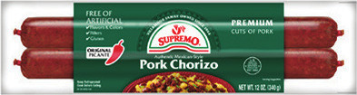 V&V Supremo Pork Chorizo or Chicken Chorizo