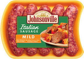 Johnsonville Italian Sausage or Bratwurst