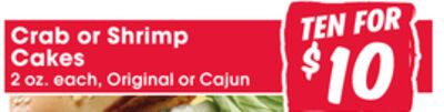 Crab or Shrimp Cakes