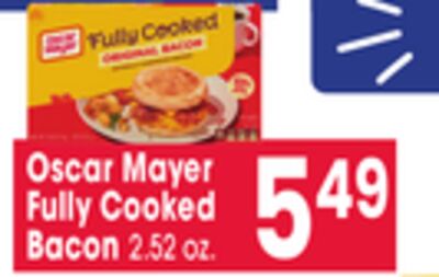 Oscar Mayer Fully Cooked Bacon