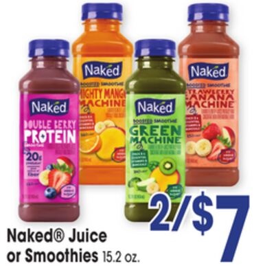 Naked® Juice or Smoothies