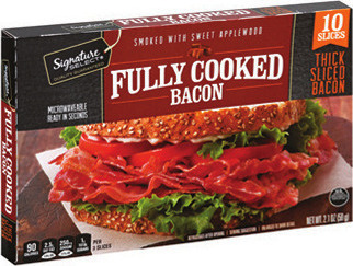 Signature Select Fully Cooked Bacon