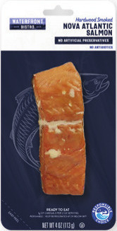 Waterfront Bistro Hot Smoked Nova Salmon