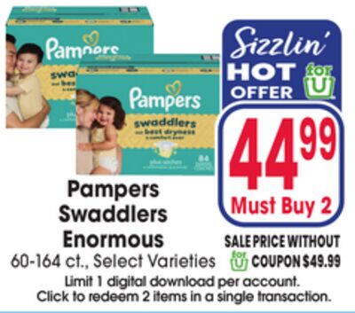 Pampers Swaddlers Enormous