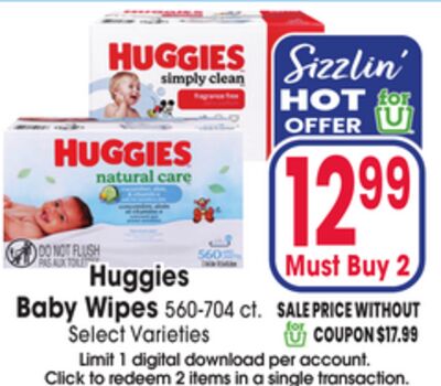 Huggies Baby Wipes