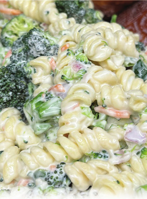 Creamy Broccoli & Rotini Pasta Salad