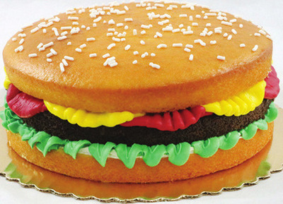 8 Inch Hamburger Cakes