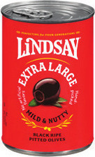 Lindsay Pitted or Manzanilla Olives