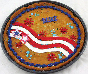 Decorated In-Store Message Cookies