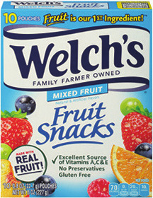 Welch's Fruit Snacks