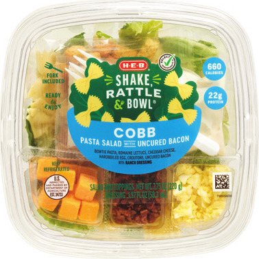 H-E-B Shake, Rattle & Bowl® Pasta Salad Bowls