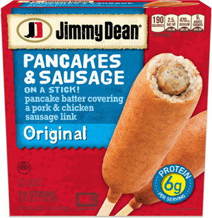Jimmy Dean Frozen Pancakes & Sausage On a Stick!