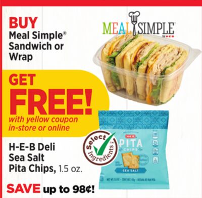 Meal Simple Sandwich or Wrap