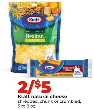 Kraft natural cheese