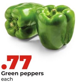 Green peppers