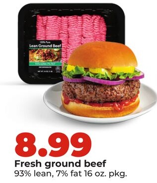 Fresh ground beef