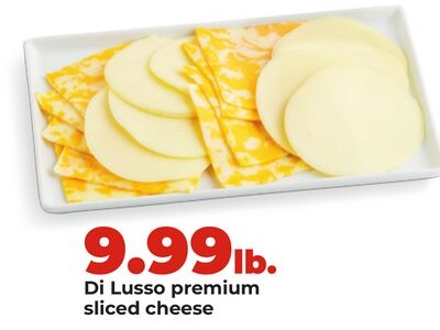 Di Lusso premium sliced cheese