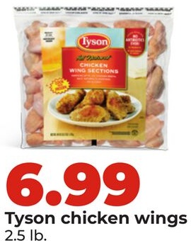 Tyson chicken wings