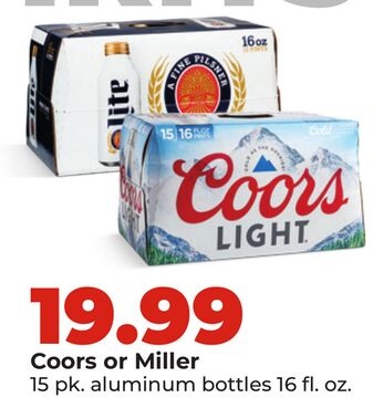 Coors or Miller