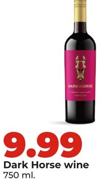 Dark Horse wine