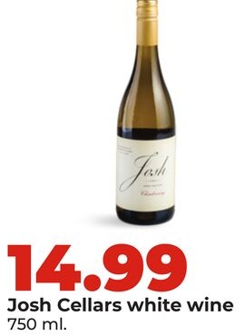 Josh Cellars white wine