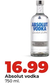 Absolut vodka
