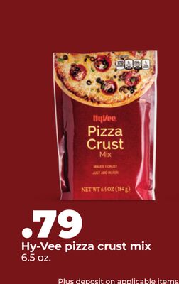 Hy-Vee pizza crust mix
