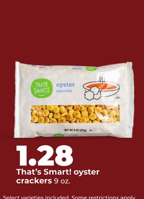 That's Smart! oyster crackers