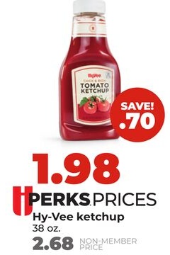 Hy-Vee ketchup