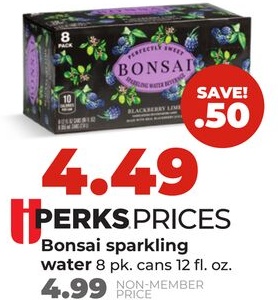 Bonsai sparkling water