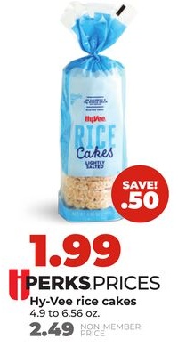 Hy-Vee rice cakes