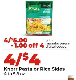 Knorr Pasta or Rice Sides