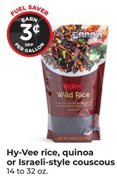 Hy-Vee rice, quinoa or Israeli-style couscous