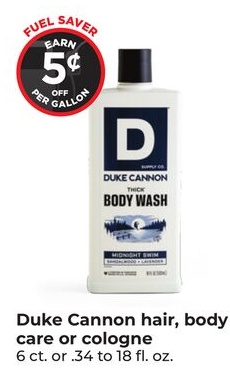 Duke Cannon hair, body care or cologne