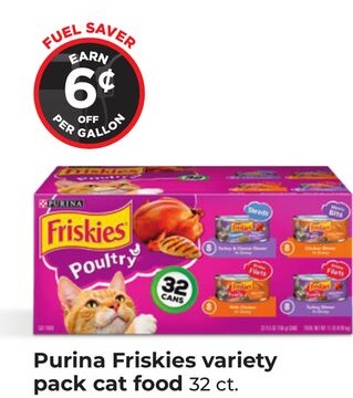 Purina Friskies variety pack cat food