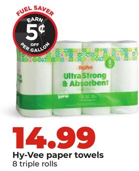Hy-Vee paper towels