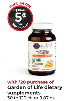 Garden of Life dietary supplements