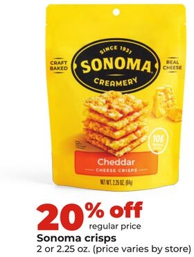 Sonoma crisps