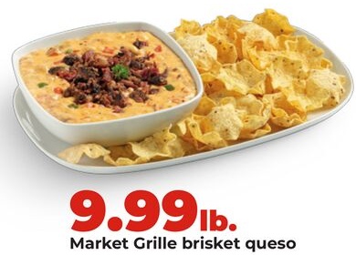 Market Grille brisket queso