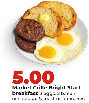 Market Grille Bright Start breakfast