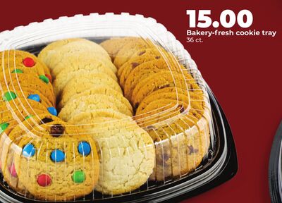 Bakery-fresh cookie tray