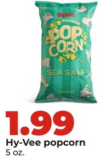 Hy-Vee popcorn