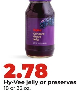 Hy-Vee jelly or preserves