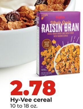 Hy-Vee cereal