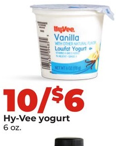 Hy-Vee yogurt