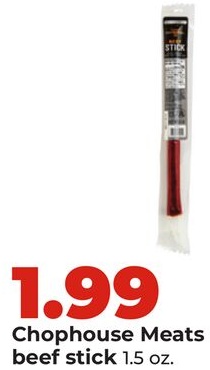 Chophouse Meats beef stick
