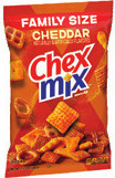 Family Size Chex, Gardetto's or Bugles salty snacks